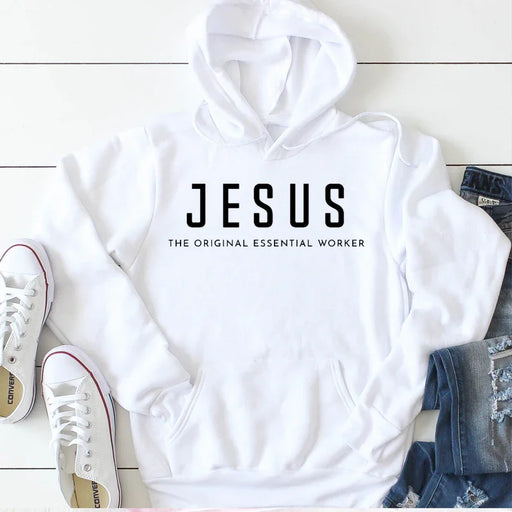Jesus Christian Kapuzenpullover Damen Hoodie Pullover