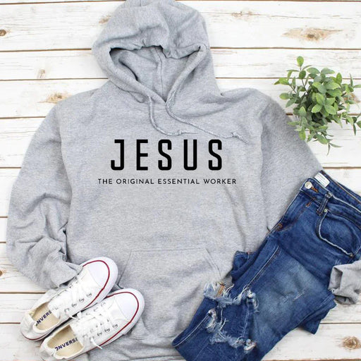 Jesus Christian Kapuzenpullover Damen Hoodie Pullover