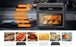 Geek Chef Dampf-Luftfritteuse Toastofen-Kombination