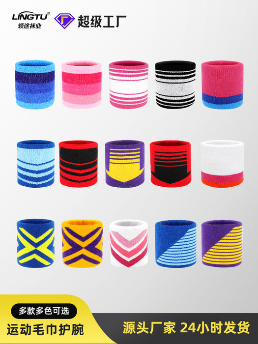 Sports Wristband Fitness Wristband Running Wrist Protection Towel Sweat Absorbing Booster Band Basketball Wristband Wristband Wristband Wholesale