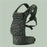 Multi-functional adjustable baby carrier in leopard print, perfect for all seasons and comfortable child carrying.