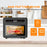 Geek Chef Dampf-Luftfritteuse Toastofen-Kombination